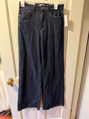 NWT Joe’s Jeans The Mia High Rise Wide Leg Jeans Dark Wash Size 27